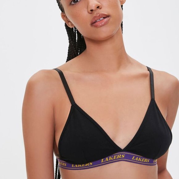 NBA© Los Angeles Lakers Graphic Sports Bra - Picture 1 of 4